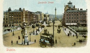 Sackville Street, Dublin von Unbekannter Künstler