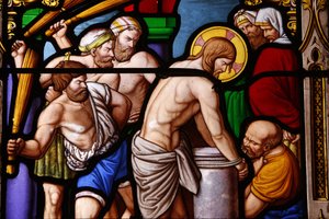 Kirche Saint Aignan, Die Passion Christi, Chartres, Frankreich von Unbekannt
