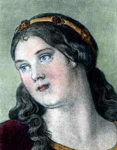Heilige Elisabeth als Teenager