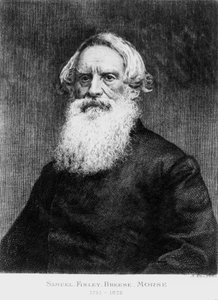 Samuel F. B. Morse, amerikanischer Künstler und Erfinder des Morse-Codes, ca. 1870 von Unbekannt