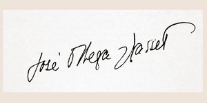 Unterschrift von José Ortega y Gasset von Unbekannt