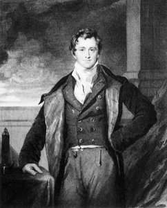 Sir Humphry Davy, englischer Chemiker (um 1820)