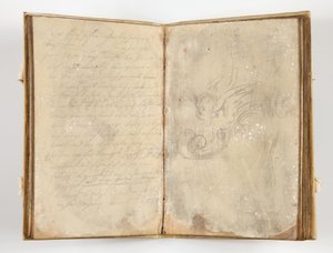 Skizzenbuch mit 22 Blättern