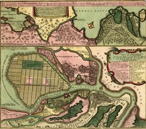 St. Petersburg, Russland von Unbekannter Künstler