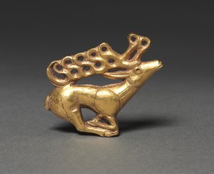 Hirschplakette, 400-300 v. Chr.