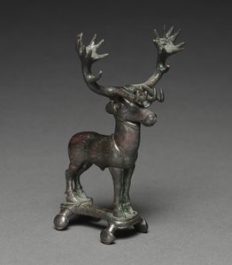 Hirschstangenaufsatz, 1400-1200 v. Chr.