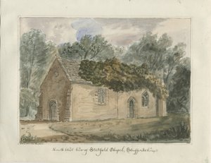 Statfold Kapelle: Aquarell, nd [?Mitte 19. Jh.] von Unbekannt