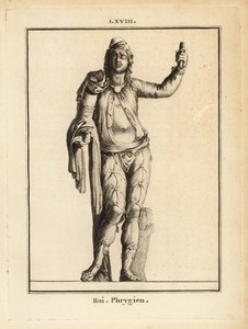 Statue eines phrygischen Königs