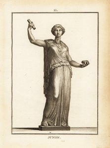 Statue der römischen Göttin Juno, Königin der Götter von Unbekannt