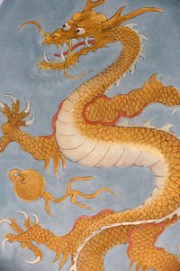 Das Ariana. Schweizer Museum für Keramik und Glas. Chinesischer Drache, Genf, Schweiz von Unbekannt