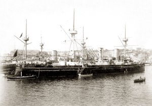 Der italienische Torpedo „Etna“ um 1885