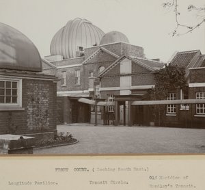 Der Nullmeridian am Königlichen Observatorium, Greenwich, London von Unbekannt