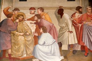 Die Scrovegni-Kapelle. Fresko von Giotto