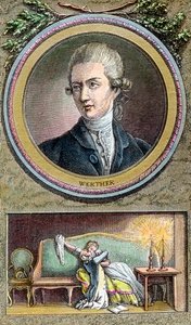 Die Leiden des jungen Werther von Unbekannter Künstler