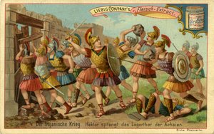 Die Trojanischen Kriege: Hector durchbricht das Haupttor