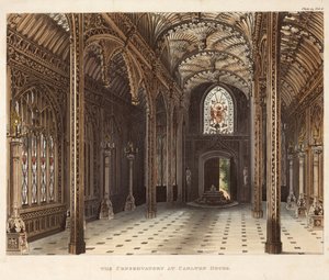 Das Konservatorium im Carlton House, Pall Mall, London, ca. 1810 von Unbekannter Künstler
