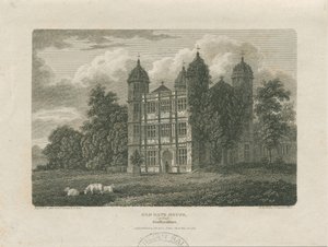 Tixall Hall - Torhaus: Gravur, 25. Nov 1775