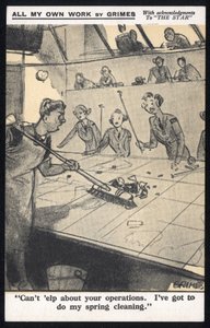 Vereinigtes Königreich: Eine humorvolle Postkarte, produziert während des Zweiten Weltkriegs von Raphael Tuck & Sons Ltd von Unbekannt