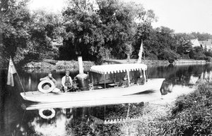 Vereinigtes Königreich: Das Dampfschiff Spitfire. Norfolk Broads,