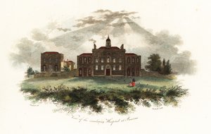 Ansicht des Inokulationskrankenhauses von Woodville in Pancras, London von Unbekannter Künstler