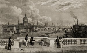Ansicht des historischen Londons
