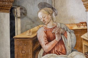 Jungfrau Maria (Detail der Verkündigung)