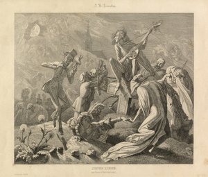 Junge Liebe, Karlsruhe, ca. 1850 (Gravur)
