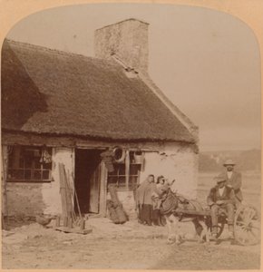 Ein Gemischtwarenladen, Killorgin, Irland, 1901 von Underwood and Underwood