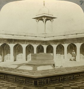 Akbars Grabmal, Sikandara, Uttar Pradesh, Indien, ca. 1900er Jahre