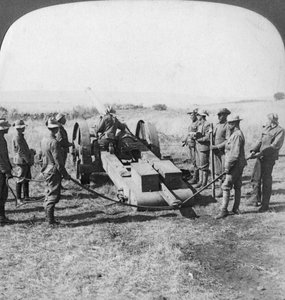 Britische Marinekanone, Südafrika, Burenkrieg von Underwood and Underwood