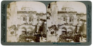 Kirche des Heiligen Grabes, Jerusalem, Palästina, 1897
