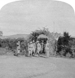 Feldmarschall Lord Roberts und Generalmajor Baden-Powell, Pretoria, Südafrika, 1901