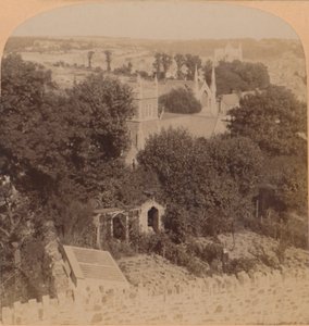 Gesamtansicht von Truro, Cornwall, England, 1900