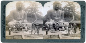 Großer bronzener Buddha, Kamakura, Japan