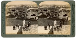 Jerusalem vom Damaskustor aus gesehen, Palästina
