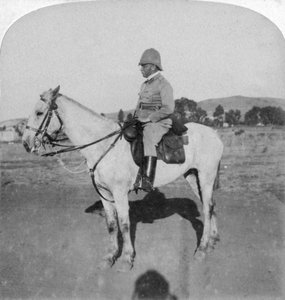 Generalmajor John French, der unerschrockene Kavallerieführer, Pretoria, Südafrika, Burenkrieg, 1901