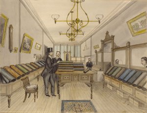H. Prouse Coopers Laden in der Innenstadt, New York von Unidentified