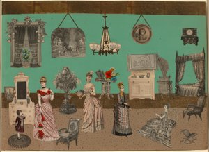 Ohne Titel (Viktorianische Collage)