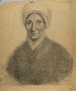 Frau mit Turban von Unidentified