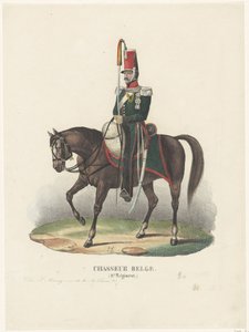 Belgischer Freiwilliger Jäger, 1830 von Unknown
