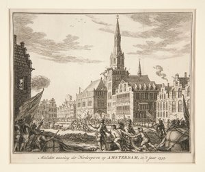 Misslungener Anschlag der Wiedertäufer auf Amsterdam