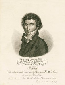Niccolo Paganini - Porträt