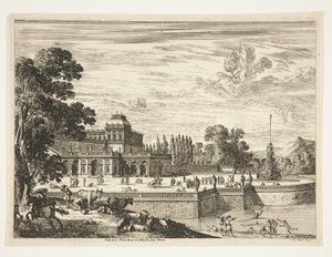 Palast und Gärten von Unknown