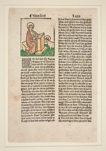 St. Lukas. Illustration zur Goldenen Legende (Jacobus da Voragine)