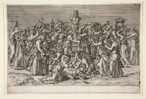 Das Opfer an Priapus