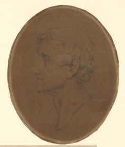 Thomas Jefferson - nach Gilbert Stuart Porträt in Monticello