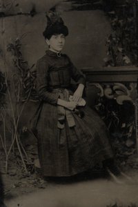 Junge Frau von Unknown