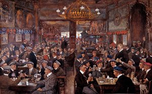 Eine Brauerei in Leipzig (Deutschland) von Unknown Artist