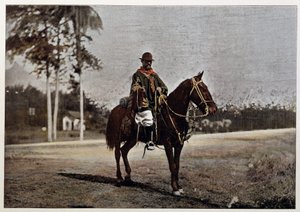 Ein Gaucho in Rio Grande do Sul (Brasilien), Ende 19. Jahrhundert