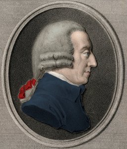Adam Smith 1723-1790 - Stich - 19. Jahrhundert